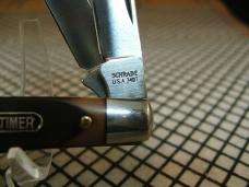 SCHRADE OLD TIMER 34OT STOCKMAN U.S.A. VINTAGE CARBON STEEL 100TH BIRTHDAY ANNIVERSARY POCKET KNIFE