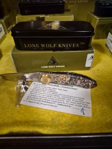 Lone Wolf limited edition Leopard Stone 