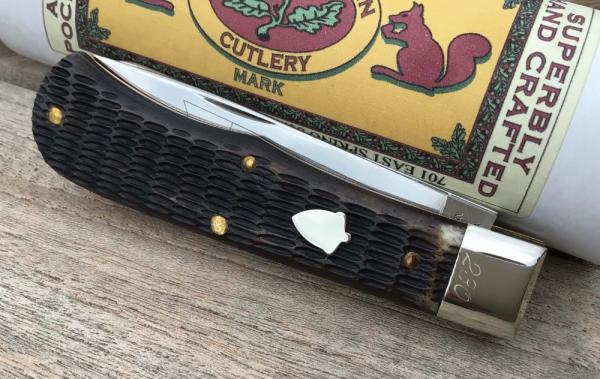 Great Eastern Cutlery 2006 Pattern #73 Sheffield Tobacco Bone Gorgeous! Great Eastern Cutlery 2006 Pattern #73 Sheffield Tobacco Bone Gorgeous!