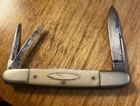 1800's SHEFFIELD IVORY WHITTLER 1800's SHEFFIELD IVORY WHITTLER