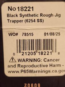 Case 2024/25 Rough Black Trapper 6254