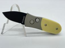 SCHRADE SCALB Extreme Survival Black Blade Drop Point Yellow Automatic w/ OMP