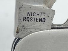 Vintage J.A. HENCKELS Solingen Nicht Rostend LKKV 1937 Steel Utility Knife 