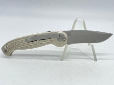 BOKER MAGNUM Taiwan Silver Drop Point Folding Automatic
