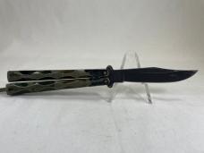 VALOR USA 536 Camo Butterfly Balisong 