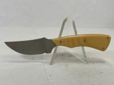 Ivory Micrata Small Upswept Hunter w/ Sheath