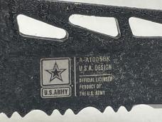 US ARMY A-A1005BK Liberator Black Tactical Tanto Assisted Liner Lock
