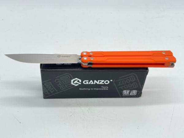 GANZO China G766-OR Orange G10 Butterfly Knife w/ OMP Box GANZO China G766-OR Orange G10 Butterfly Knife w/ OMP Box
