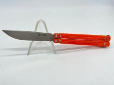 GANZO China G766-OR Orange G10 Butterfly Knife w/ OMP Box