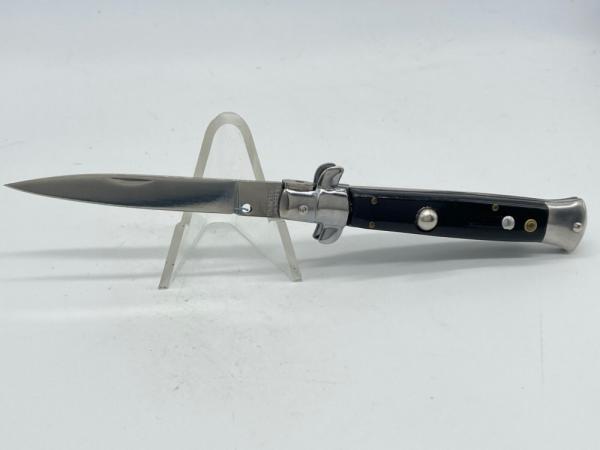 Stainless Rostfrei Bolster Lock Stiletto Push Button Automatic Stainless Rostfrei Bolster Lock Stiletto Push Button Automatic