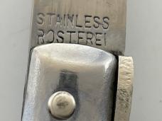 Stainless Rostfrei Bolster Lock Stiletto Push Button Automatic