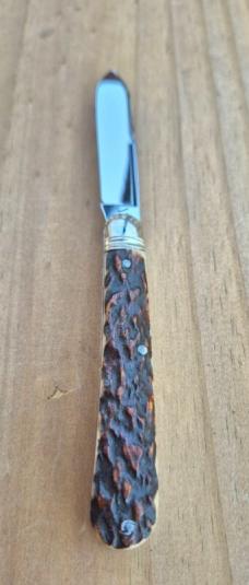 3 1/2" Custom Made Pocket Knife, Premium Stage