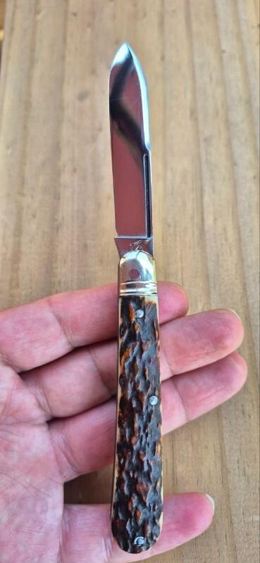 3 1/2" Custom Made Pocket Knife, Premium Stage 3 1/2" Custom Made Pocket Knife, Premium Stage