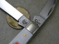 Case XX USA White 6207 SS Mini Trapper Knife 2017