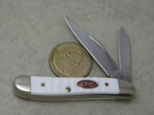 Case XX USA White 6220 Peanut Knife 2017