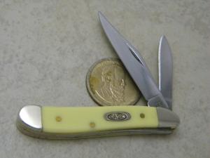 Case XX USA 3220 Yellow Peanut Knife 2023