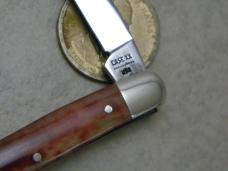 Case XX USA SR62027 Smooth Rose Bone Jack Knife 1980