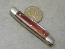Case XX USA SR62027 Smooth Rose Bone Jack Knife 1980