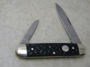 Boker Solingen Germany Tree Brand Classic #920 Jigged Black Cigar Knife 