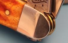 2015 Case Whiskey Bone Stockman 6318 with Pinched Bolsters