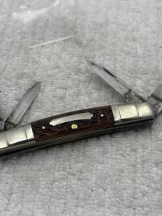 John Primble Belknap Hardware And Mfg Co Vintage USA 4 Blade Congress Pocket Knife (81)