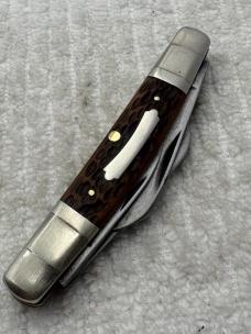 John Primble Belknap Hardware And Mfg Co Vintage USA 4 Blade Congress Pocket Knife (81)