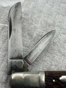 John Primble Belknap Hardware And Mfg Co Vintage USA 4 Blade Congress Pocket Knife (81)