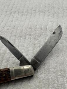 John Primble Belknap Hardware And Mfg Co Vintage USA 4 Blade Congress Pocket Knife (81)