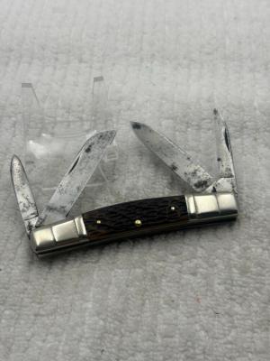 Boker USA Vintage Tree Brand 4 Blade Congress Model 6113 Pocket Knife (133)