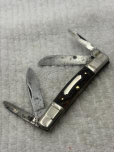 Boker USA Vintage Tree Brand 4 Blade Congress Model 6113 Pocket Knife (133)
