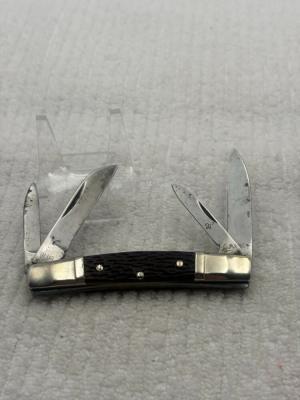 Boker USA Vintage Tree Brand 4 Blade Congress Model 6113 Pocket Knife (138)