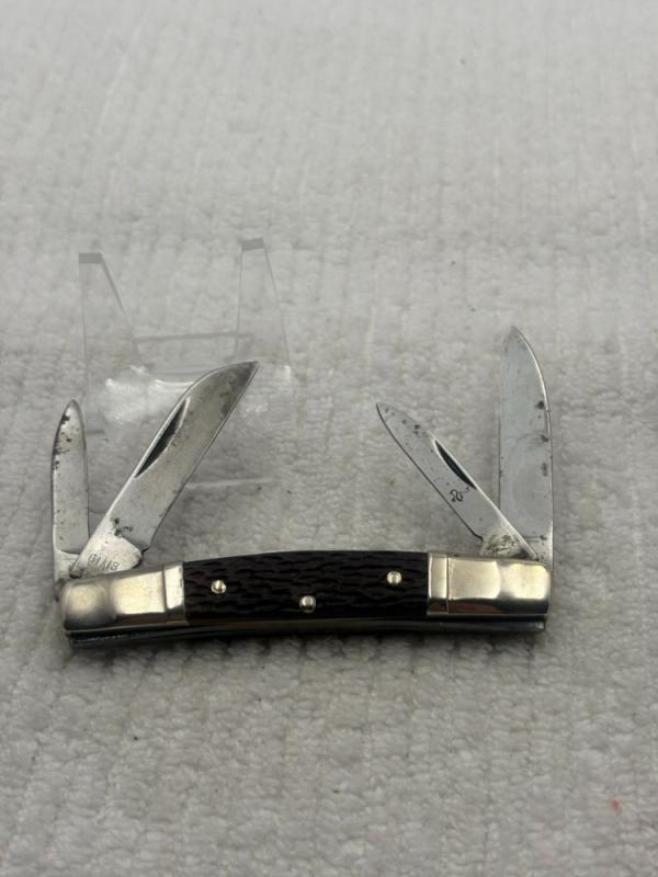 Boker USA Vintage Tree Brand 4 Blade Congress Model 6113 Pocket Knife (138) Boker USA Vintage Tree Brand 4 Blade Congress Model 6113 Pocket Knife (138)