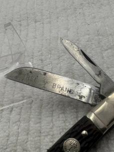 Boker USA Vintage Tree Brand 4 Blade Congress Model 6113 Pocket Knife (138)