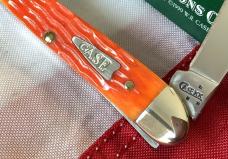 Case xx 2007 Copperhead Knife Mdl# 62109x SS w/ Nice Tangerine Bone Handles NOS in Orig box