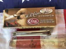 2011 Case xx Mini Trapper (mdl# 6207 SS) w/ Natural Bone Handles + In God We Trust  & Eagle