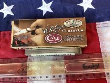 2011 Case xx Mini Trapper (mdl# 6207 SS) w/ Natural Bone Handles + In God We Trust  & Eagle