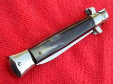 Rare 8-1/4" Vintage Italian Stiletto Brazilian horn handles- Rostfrei stamp