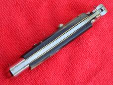 Rare 8-1/4" Vintage Italian Stiletto Brazilian horn handles- Rostfrei stamp