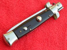 18cm- 7" Vintage 1960's Italian Stiletto Brazilian handles swedge blade Rostfrei stamp