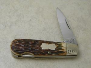 Genella 1977 Surgical Steel Bone 0427 Lockback Knife