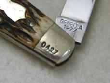 Genella 1977 Surgical Steel Bone 0427 Lockback Knife