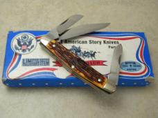 Boker USA "Bridging the Continent" Great American Story Delrin Stockman Knife NIB