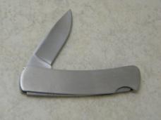 Buck 525 Metal Temple Centennial Club Lockback Knife 1988