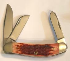 New Without Box Case Silver Script Sowbelly 