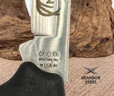 CASE XX USA BLACKHORN 2103L SAB SS 1991 FOLDING SINGLE BLADE LOCKBACK KNIFE (12)