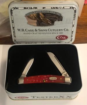  New In Tin 1997 Case Dark Red Half Congress 62052