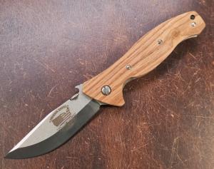 Emerson Knives Liberty & Freedom Series: Liberty SF Chestnut Wood Serial 047