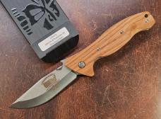 Emerson Knives Liberty & Freedom Series: Liberty SF Chestnut Wood Serial 047