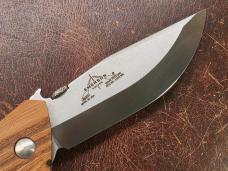 Emerson Knives Liberty & Freedom Series: Liberty SF Chestnut Wood Serial 047
