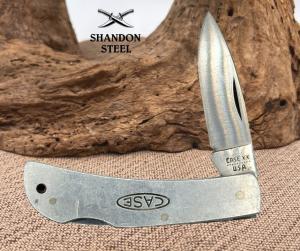 Case XX 10 Dot USA 1980 Lockback Pocket Knife M1051 LSSP Aluminum Handle (17)